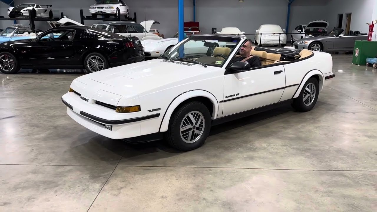 1989 Pontiac Sunbird GT Walk Around and Start Up