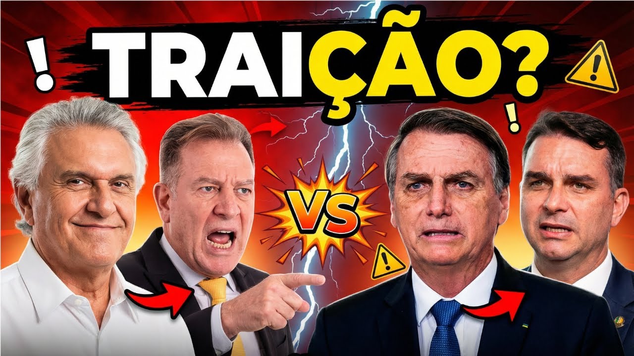 Deputado do PL de Goiás diz que Caiado quer minar a candidatura do Flávio Bolsonaro