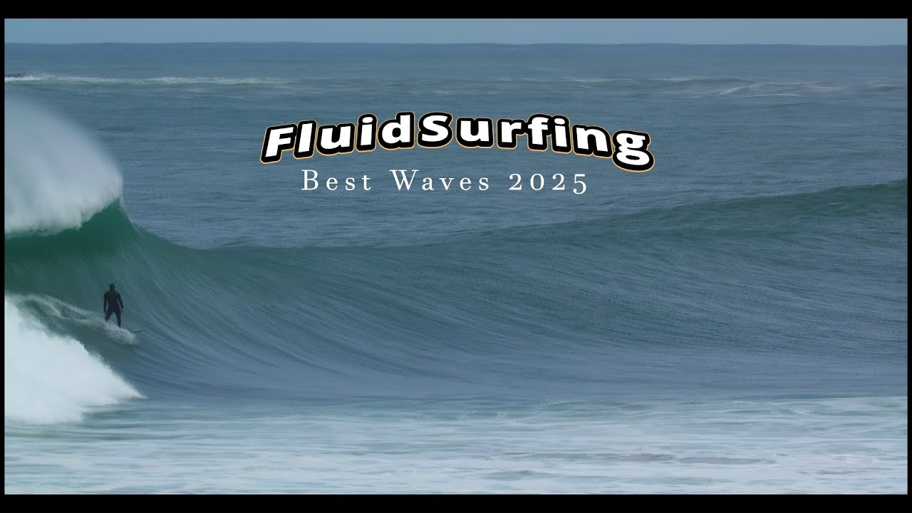2025 Best Waves Recap - 100% Hossegor & Mundaka Barrels                   Moby - Natural Blues remix
