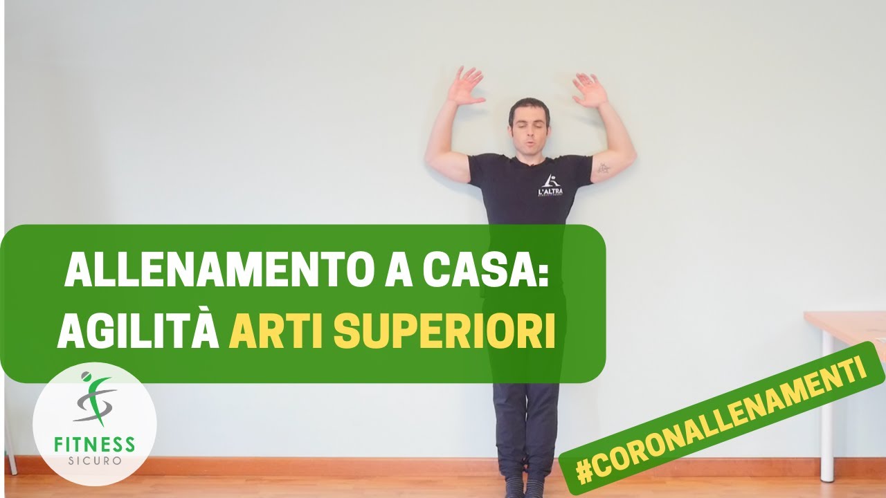ALLENARSI A CASA #2: allenamento ANTI-CONTRATTURE SPALLE!