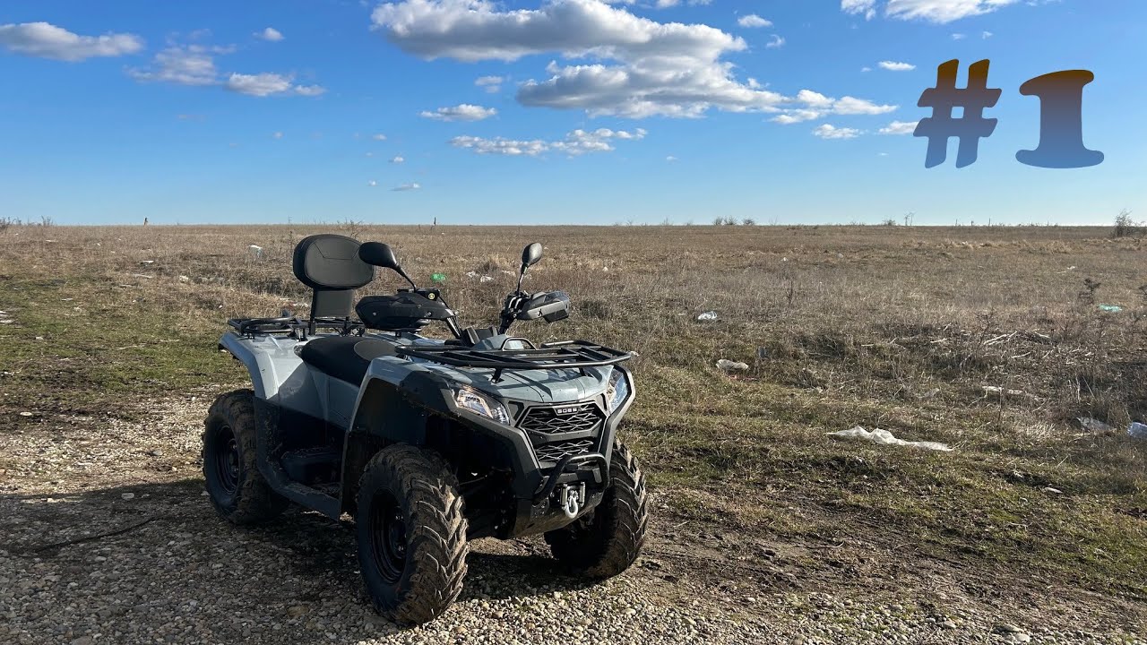 Ne prinde ploaia?! Primul vlog. ATV VLOG #1 GOES 400L Goes by CFMOTO - GOPRO hero 4k