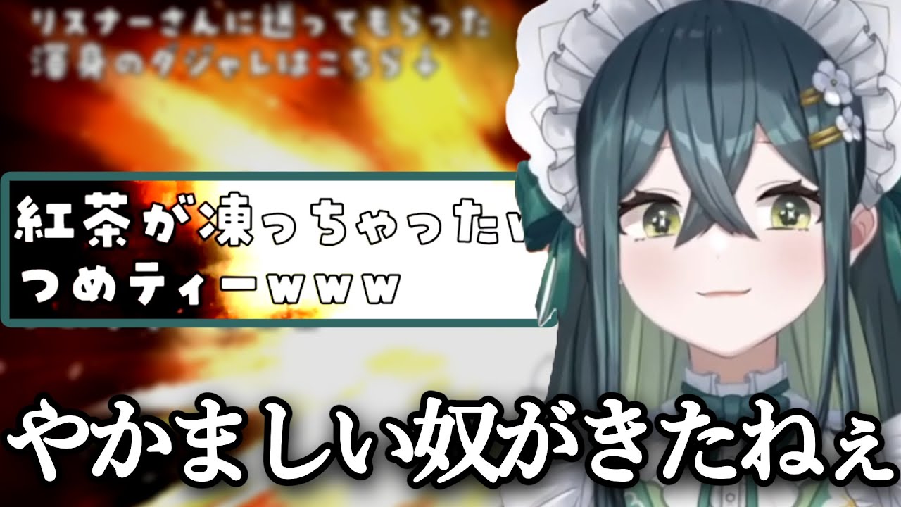 リスナー渾身のダジャレに笑いとツッコミがとまらないゲラサラマンダー十河ののは【切り抜き/にじさんじ/十河ののは】