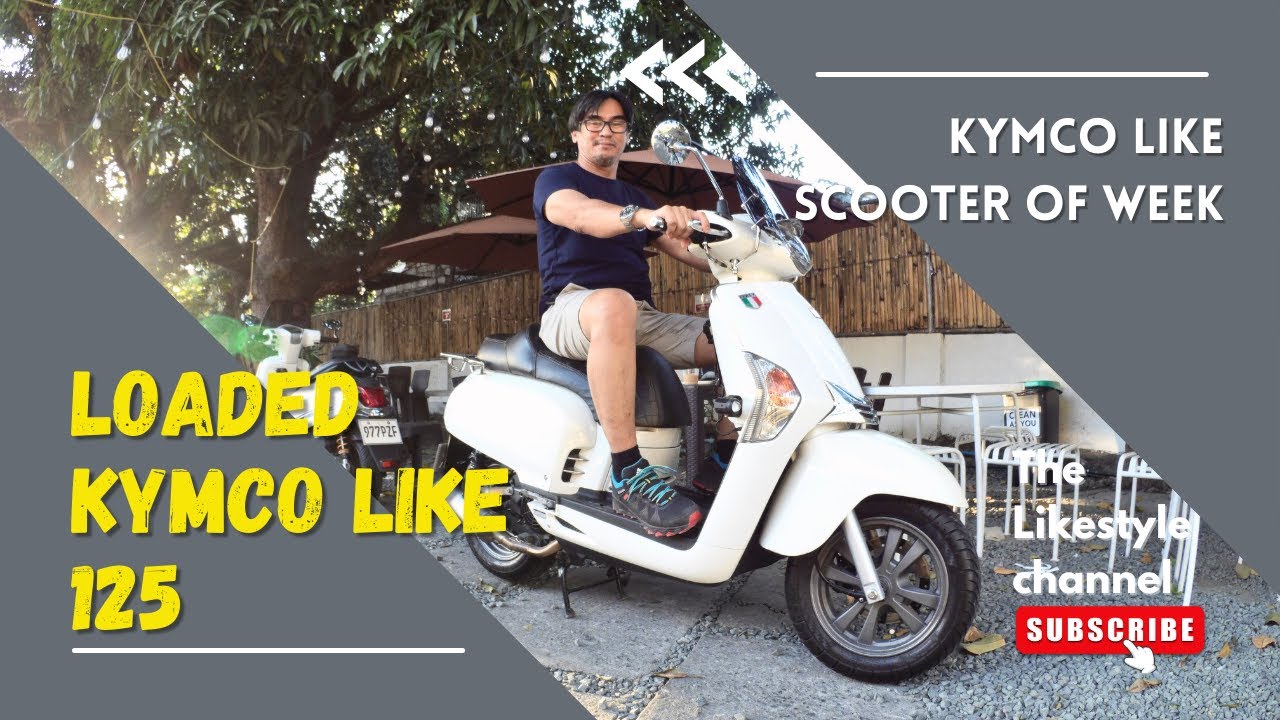 Kymco Like Scooter of the Week - Loaded Like 125?!