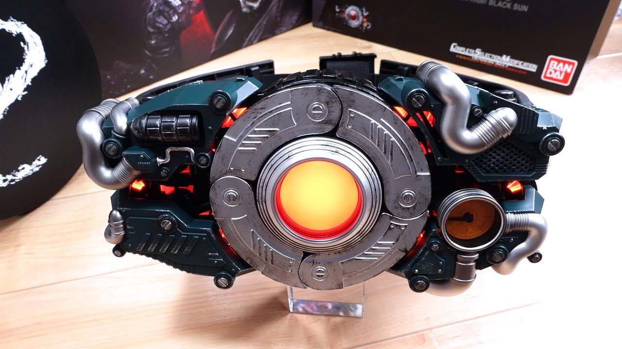 南光太郎の声で仮面ライダーブラックサンに変身！プレバン限定 CSM世紀王サンドライバー & 専用台座 レビュー！殿様バッタ怪人や創世王変身も鳴る！BLACK SUN