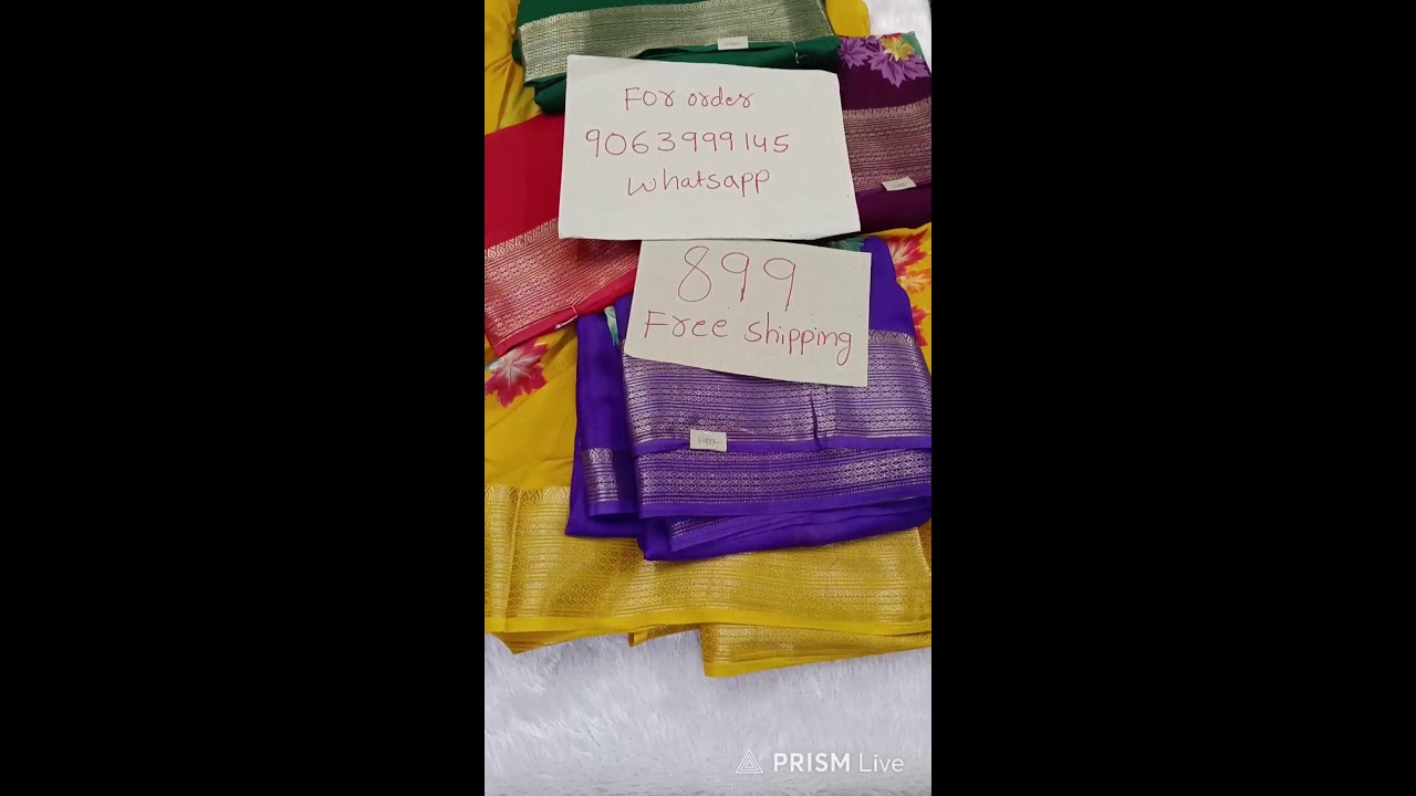 Live streaming of vastra boutique