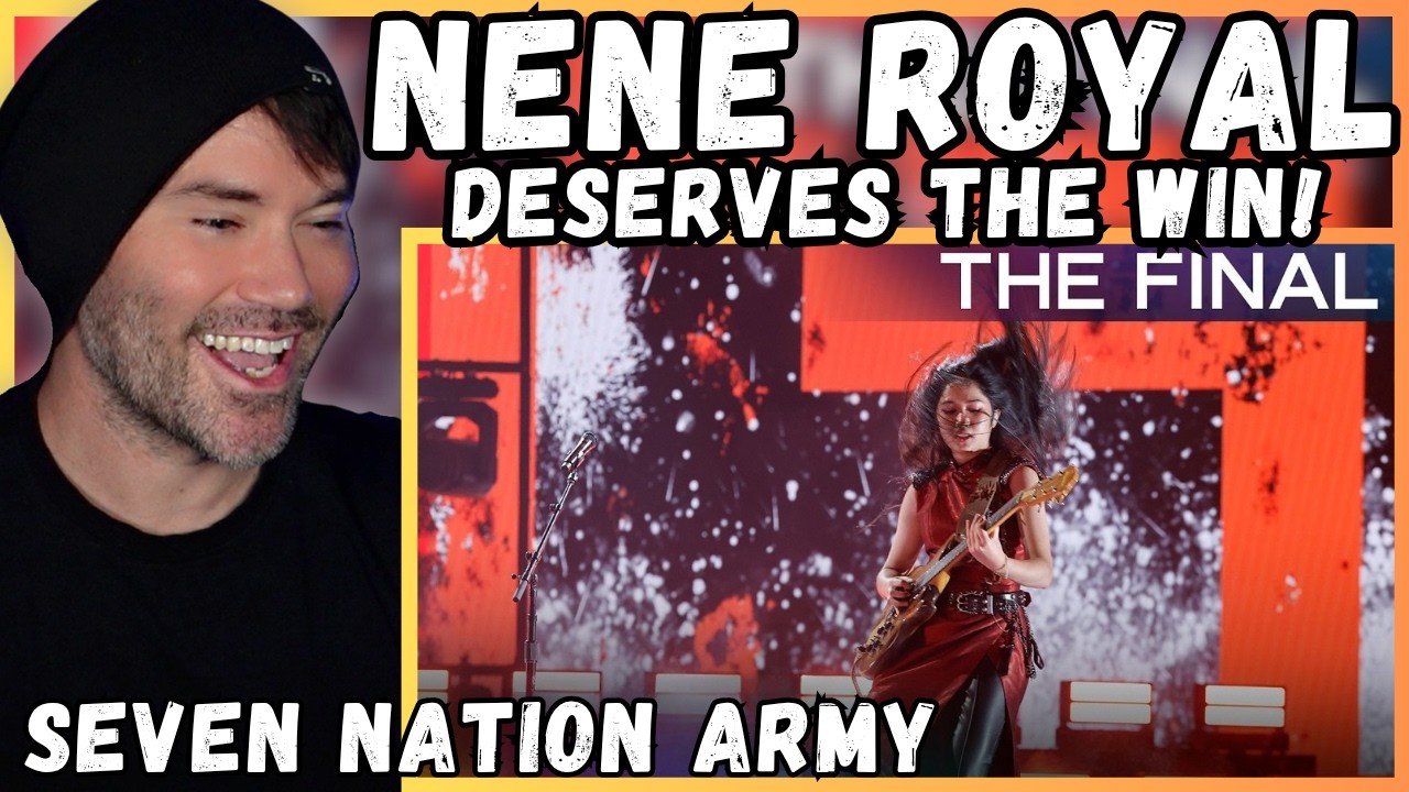 Nene Royale &mdash; &laquo;Seven Nation Army&raquo; (The White Stripes) | Финал | AGT 2026 | Реакция метал-вокалиста