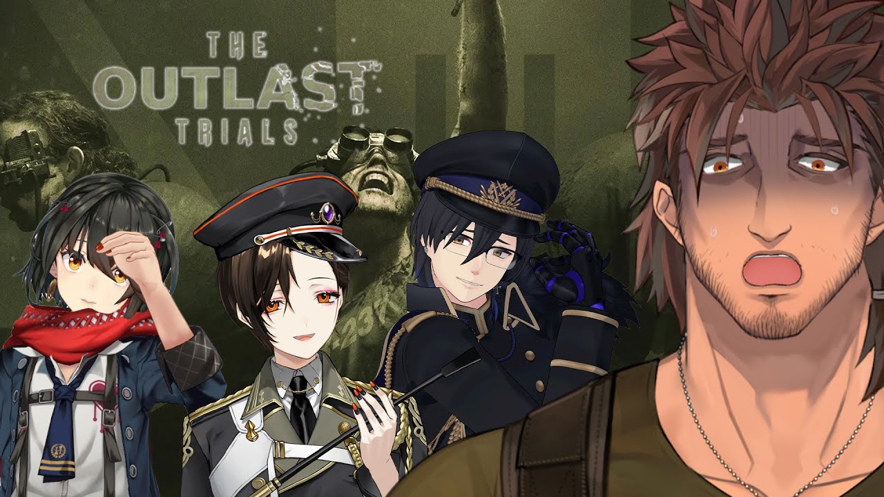 【The Outlast Trials】治験バイトに呼ばれたのにどうしてこんなことに・・・【にじさんじ/ベルモンド・バンデラス/白雪巴/ましろ爻/ガッチマン】