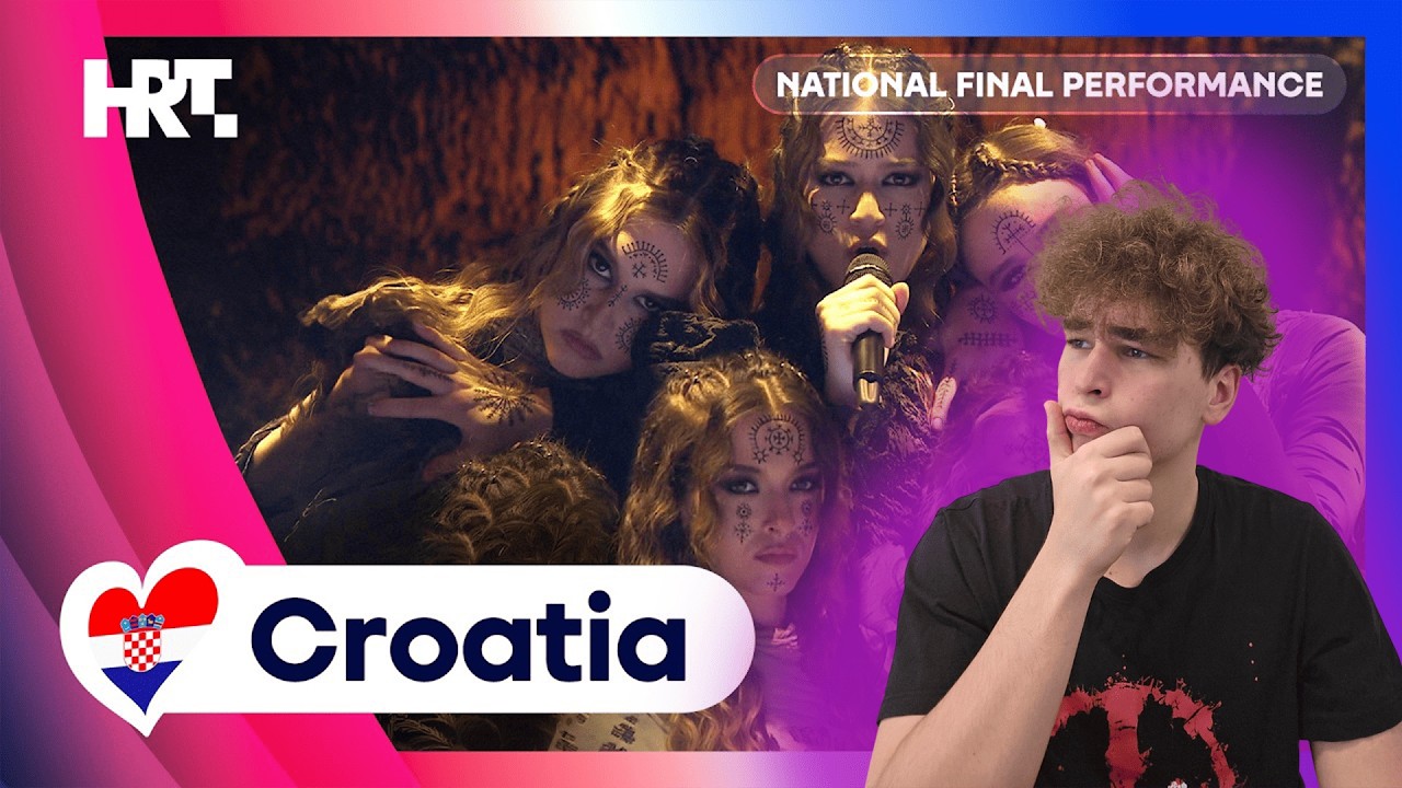 CROATIA 🇭🇷 Eurovision 2026 National Performance Reaction