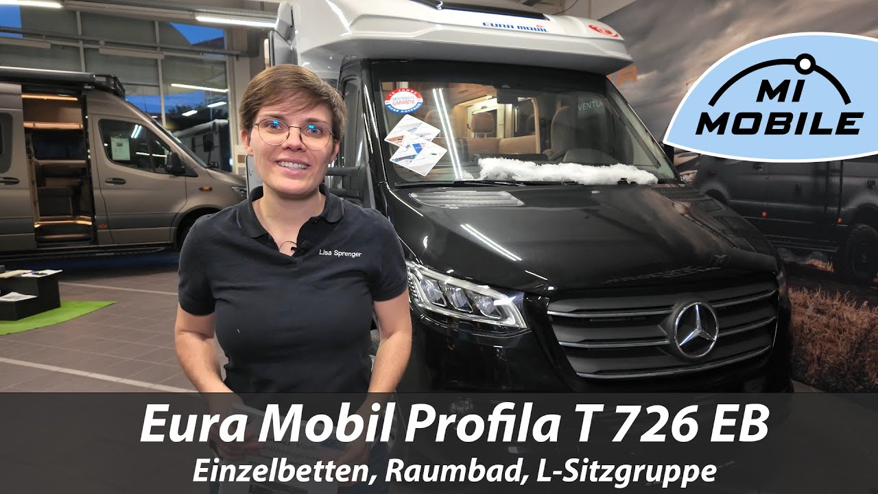 Viel Platz und Komfort - Premium Reisemobil Euramobil Profila T 726 EB - Mercedes Wohnmobil mit Alde