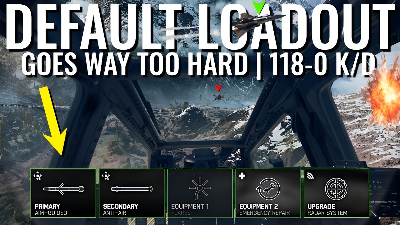 The DEFAULT LOADOUT for the Attack Heli Should Be Illegal&hellip; | Battlefield 6