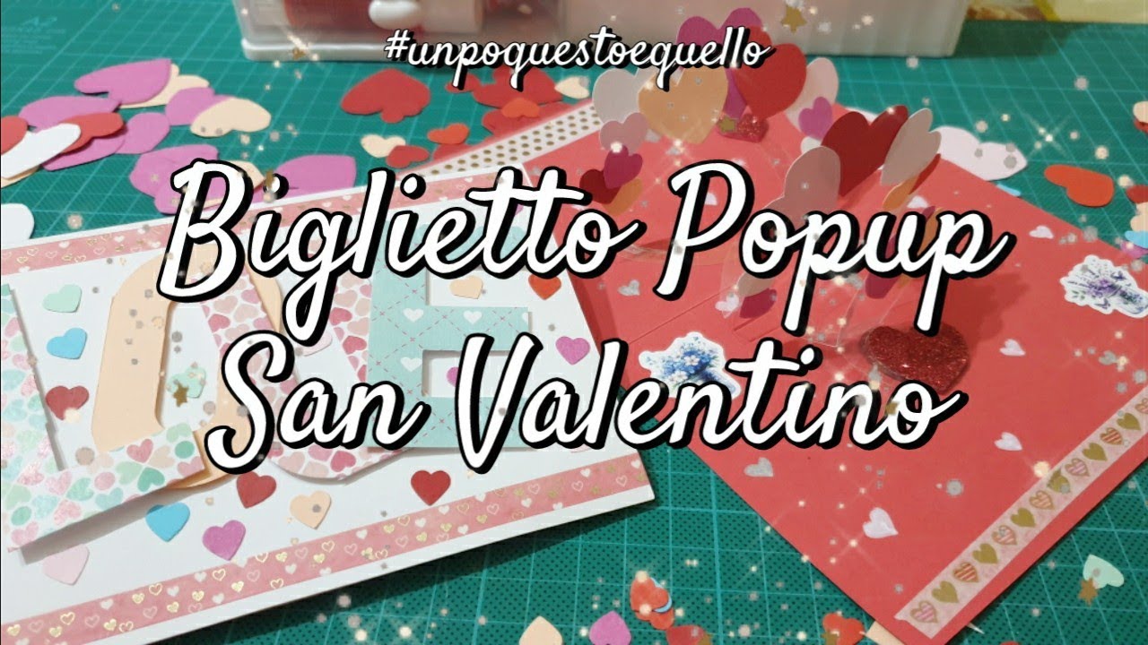 Biglietto Popup speciale San Valentino #cards #popup 