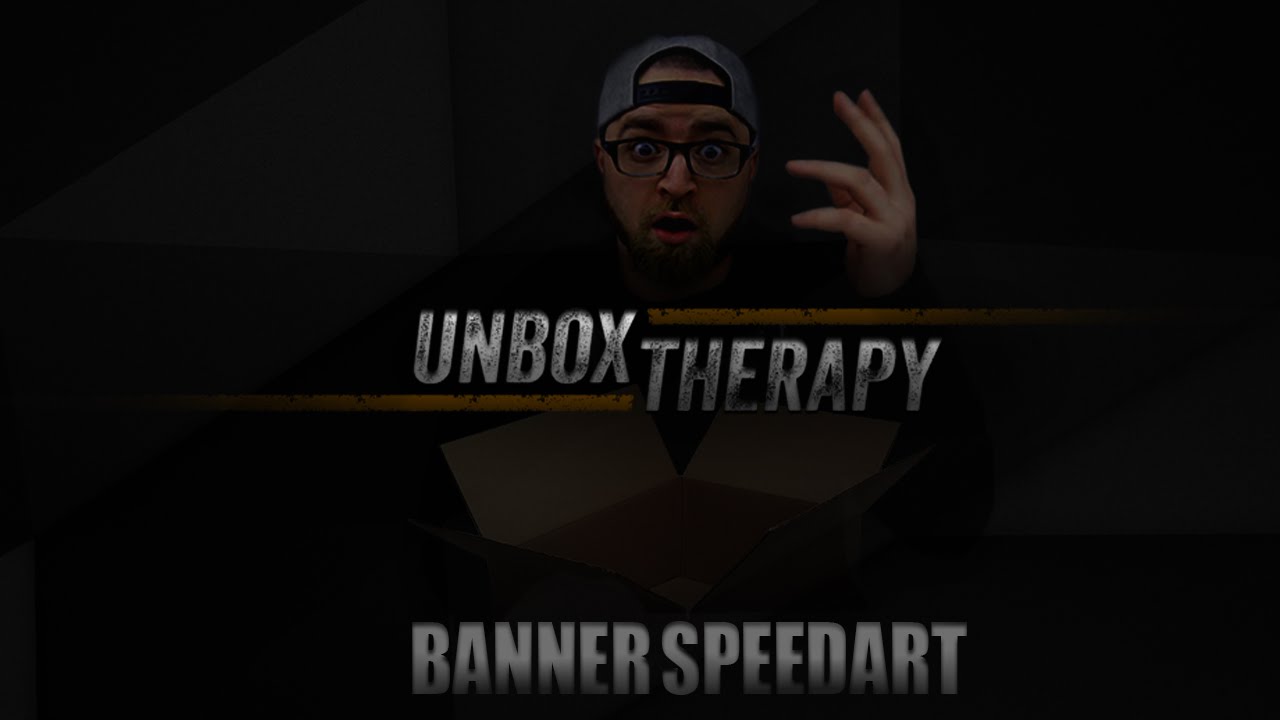 Unbox Therapy - Youtube Banner Speedart