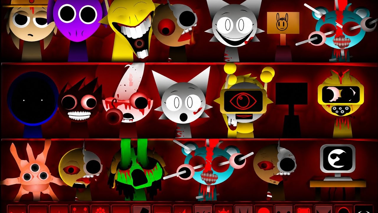 🔥 The Darkest Sprunki Horror Compilation Ever! All Cursed Characters Revealed!