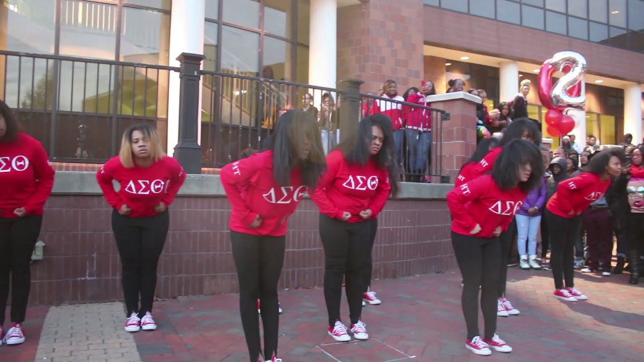 Eta Tau Chapter of Delta Sigma Theta Fall 2018 end of probate show