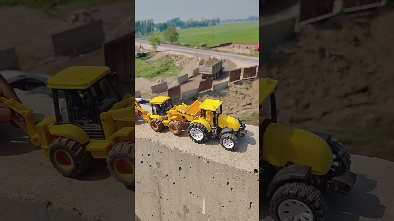 Remote Control Jcb And Dumper Truck Unboxing And Testing Short Video ||