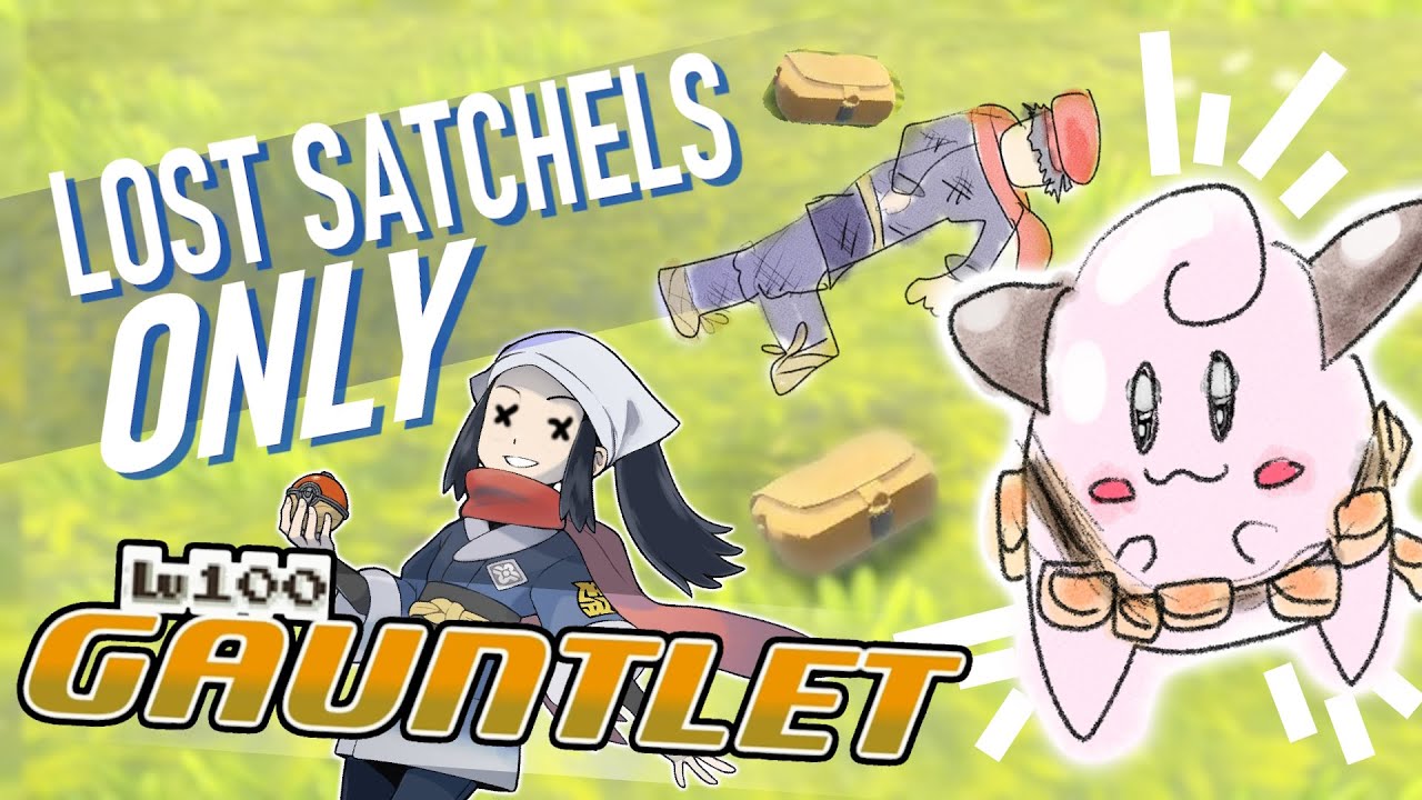 670 - Raising a Pokémon to Lv. 100 using ONLY Lost Satchels! The Lv. 100 Gauntlet