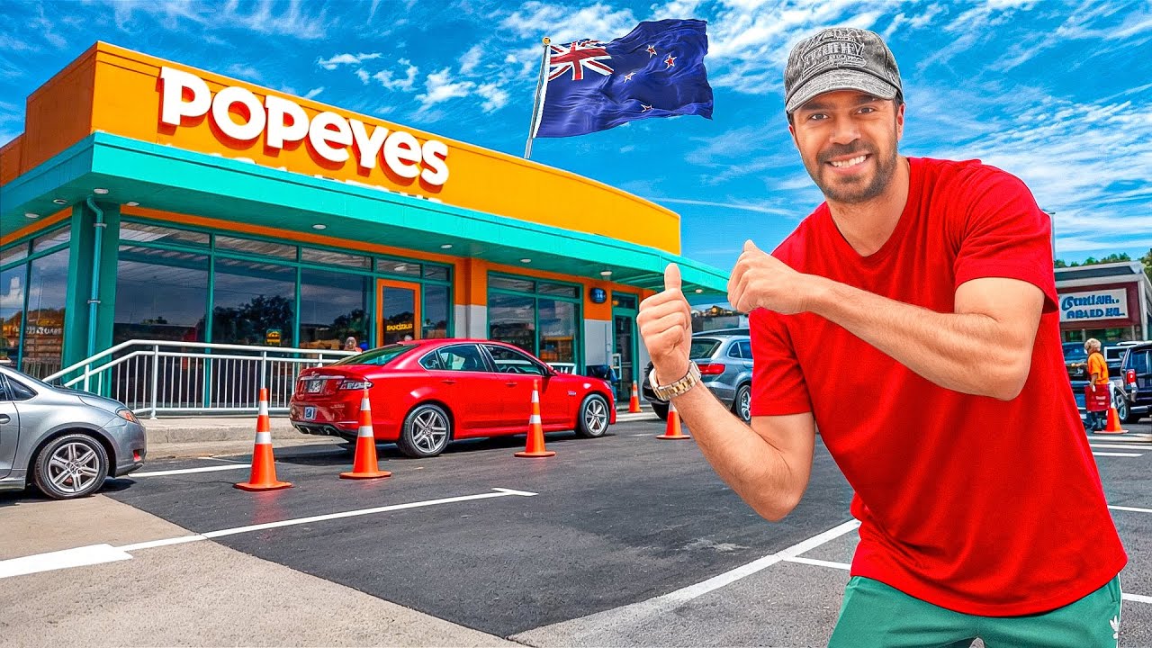 Я попробовал Popeye's в Новой Зеландии! Лучше, чем KFC?!