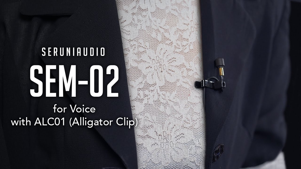How to Mic a Voice with SEM-02 | Alligator Clip Technique | Sound Sample