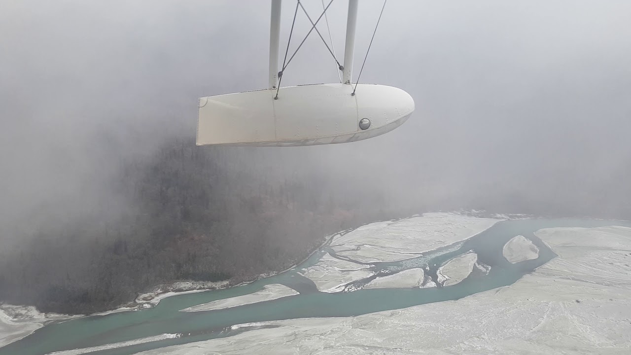 Entering Lake Clark Pass