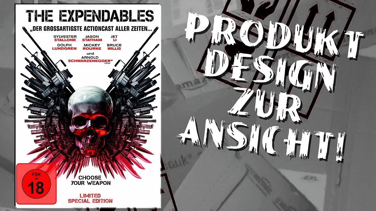 The Expendables (German Blu-Ray Limited Special Edition, Steelbook)