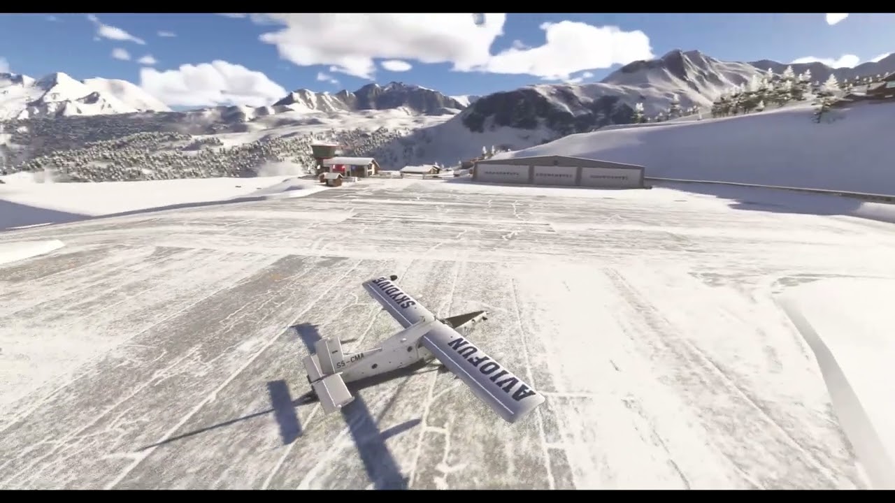 PC 6 Porter - LFKX (ORBX)-LFLJ (LLH Création) - MSFS2024