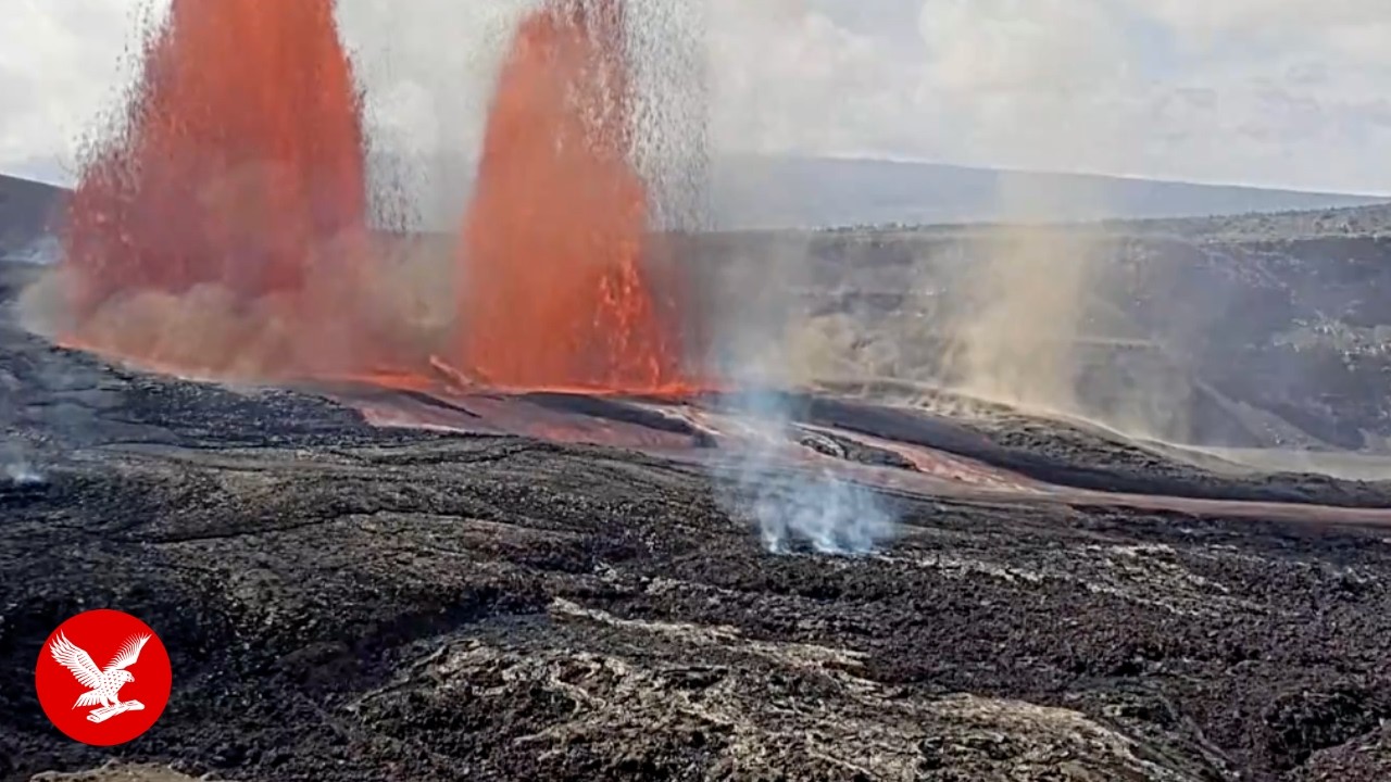 Live: Hawaii’s Kīlauea volcano erupts again with lava fountains reaching 300 metres
