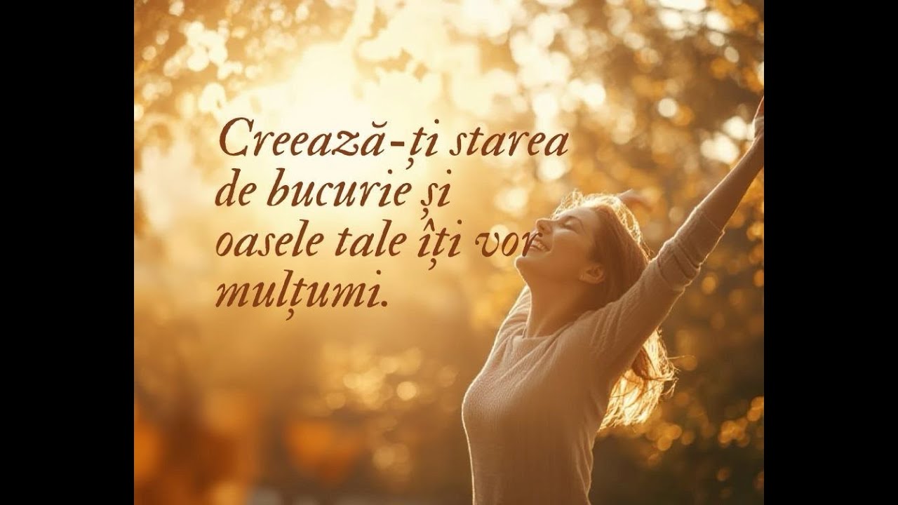 CONFERINȚA – CREAZĂ ȚI STAREA DE BUCURIE CU REMEDIILE APL