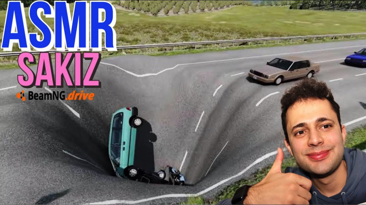 ASMR SAKIZLI OYUN BEAMNG ASMR TÜRKÇE ARABA PARÇALAMA! RAHATLATICI ASMR TÜRKÇE ASMR MOUTH SOUNDS