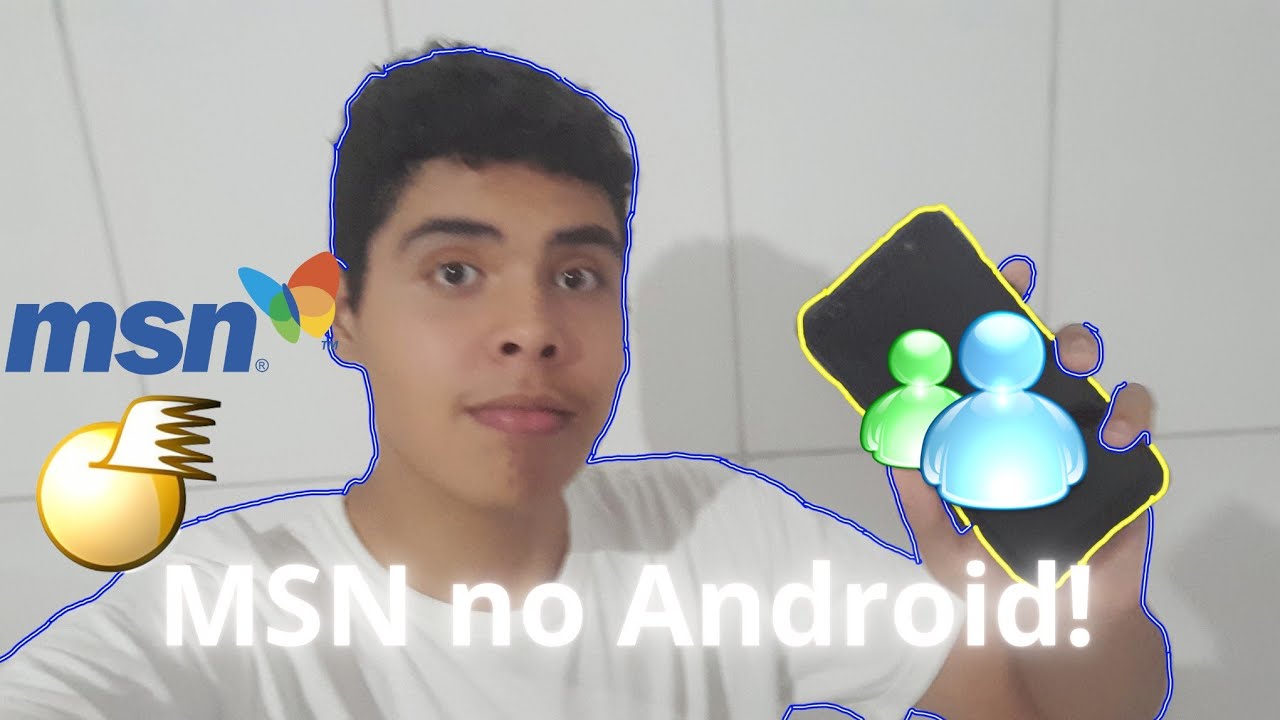 Como baixar o MSN no Android! (Escargot).