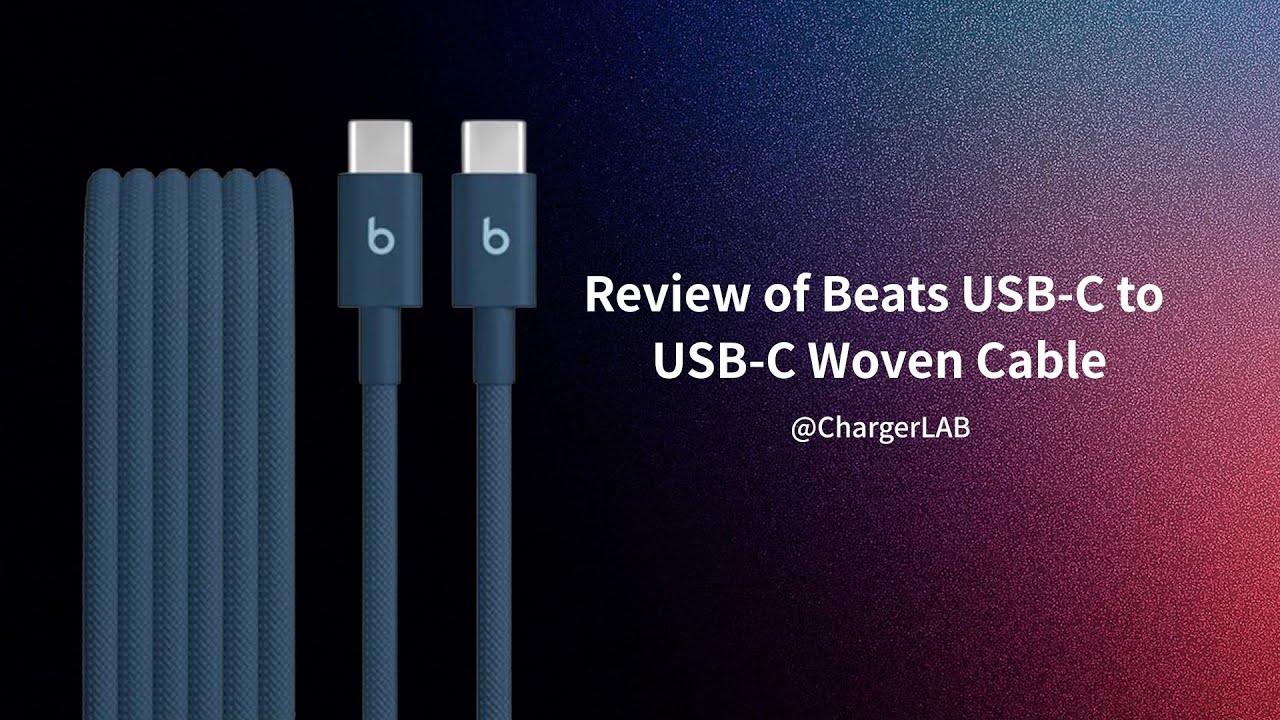 Review of Beats USB-C to USB-C Woven Cable (1.5 m / 5 ft)