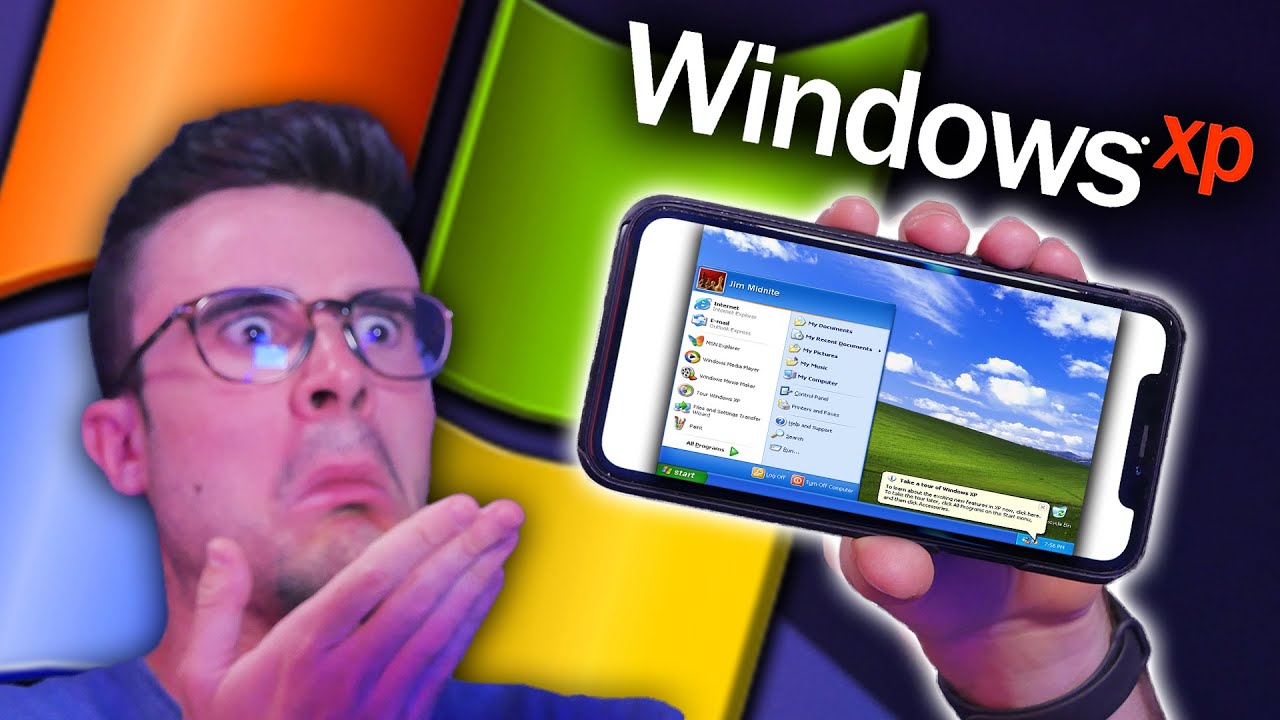 HO INSTALLATO WINDOWS XP SU UN IPHONE! *e non solo* 😨