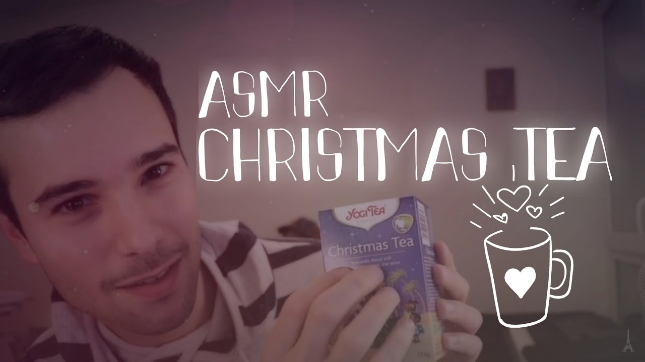 ASMR CHRISTMAS TEA (tapping)