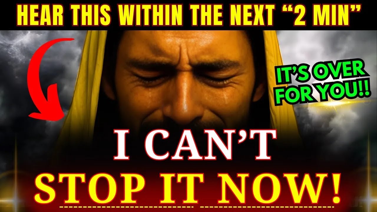 GOD SAYS   I CANT HOLD IT ANYMORE PLEASE LISTEN  God Message Today Gods Message NowEP 371