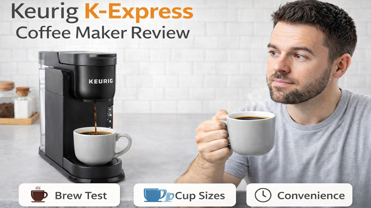 Обзор кофеварки Keurig K-Express: стоит ли она своих денег? (Тест кофе и инструкция)