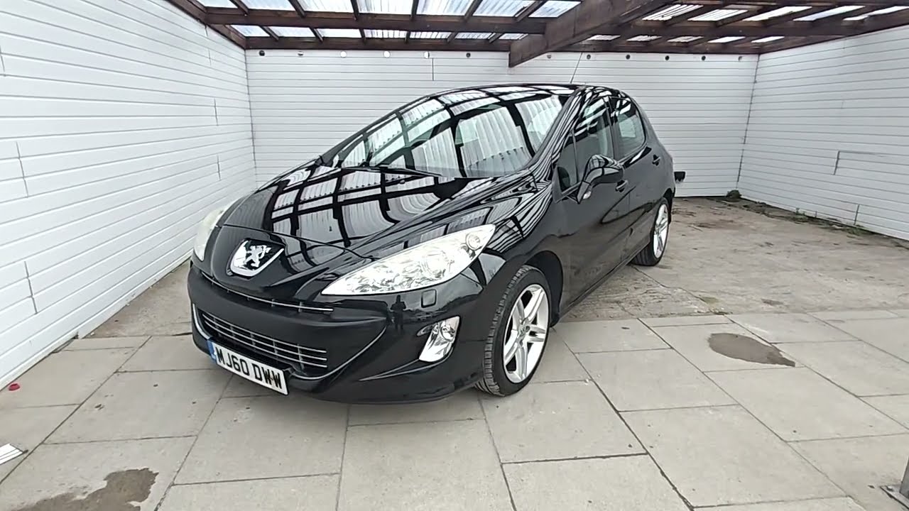 2010 PEUGEOT 308 1.6 VTi Sportium Hatchback 5dr Petrol Manual (159 g/km, 120 bhp)