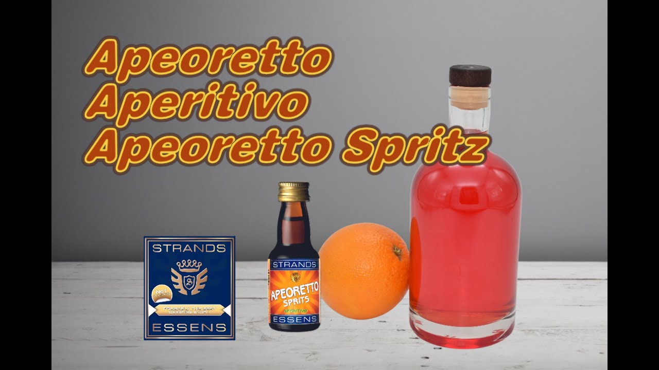 Aromat Strands Apeoretto Aperitivo Aperitif