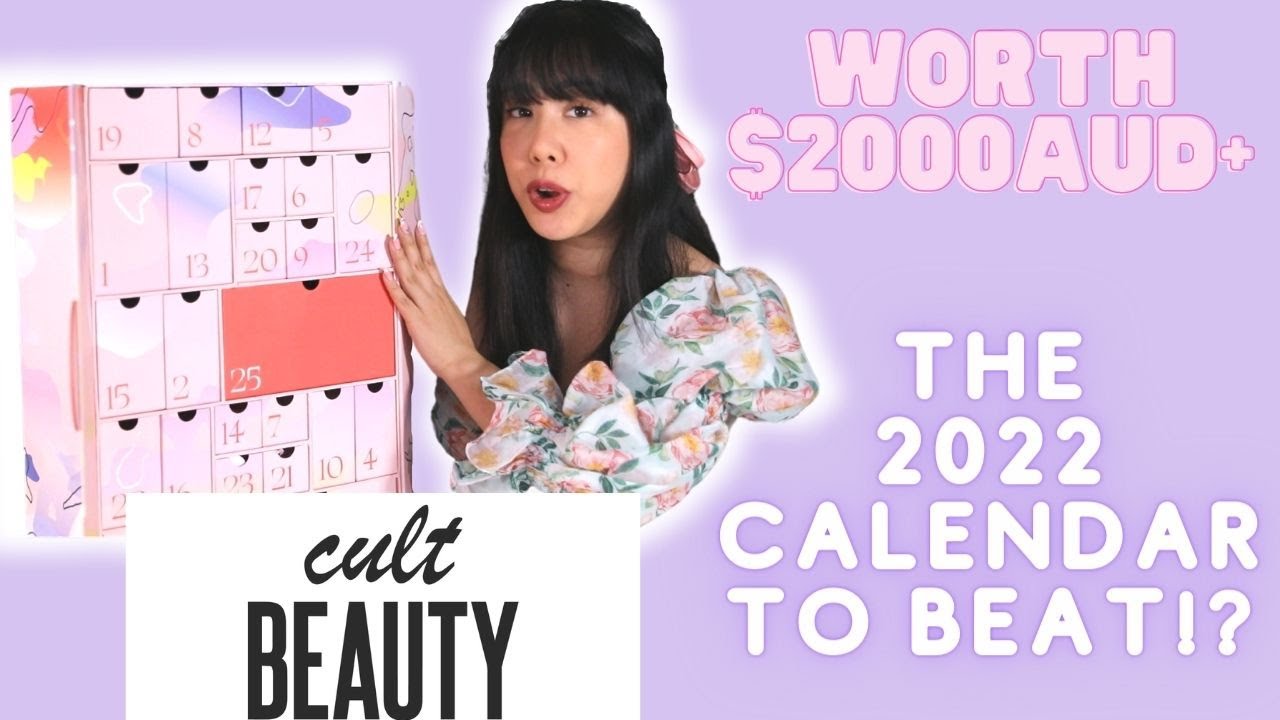 CULT BEAUTY ADVENT CALENDAR 2022 - THE CALENDAR TO BEAT THIS YEAR!? $2000AUD+ VALUE | MANDY SERAFINA