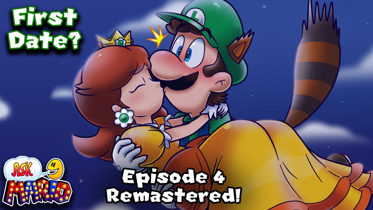 😍Luigi & Daisy's First Date?🍄Ask Mario⭐️Ep. 4 Remastered