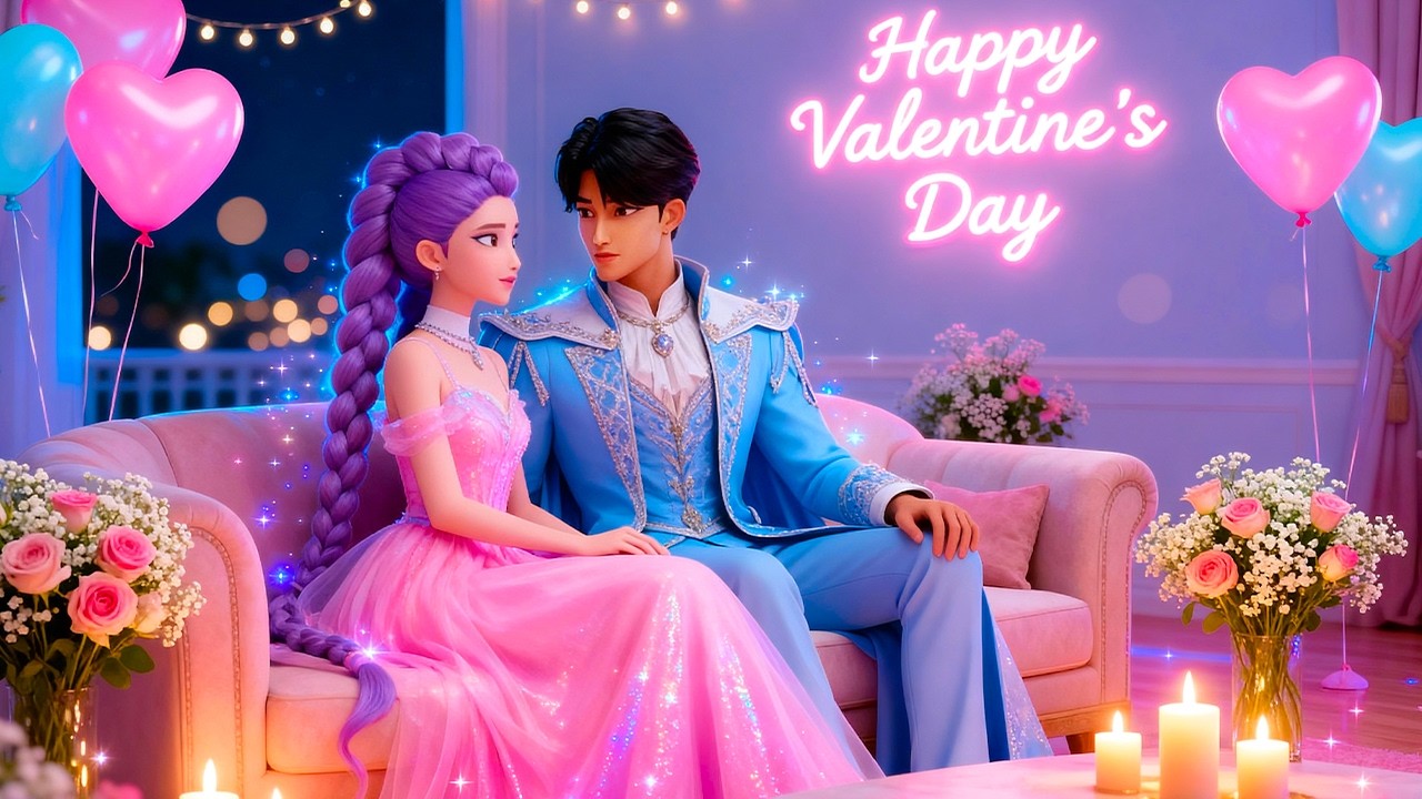 Rumi & Jinu Peaceful Valentine 💕 Cozy Piano Lullaby to Relax & Focus 🌙 Soft Romantic Music for Calm