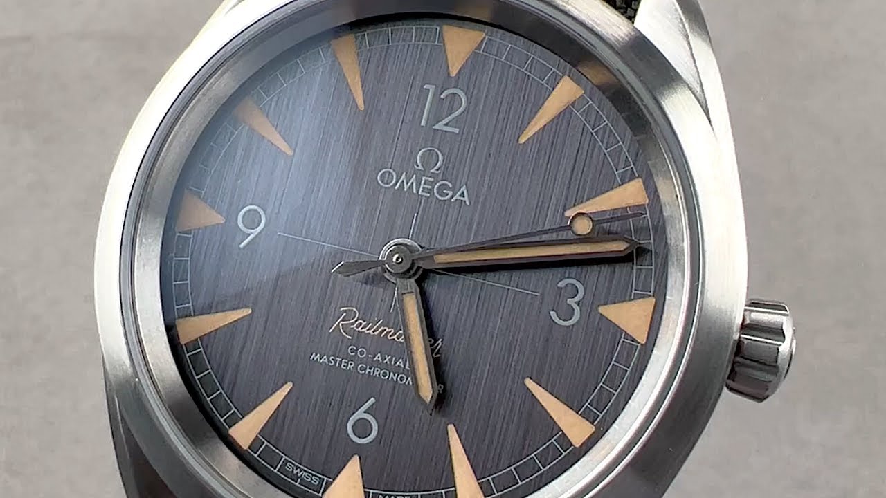 Omega Seamaster Railmaster 220.12.40.20.01.001 - Hands-on Review & Features Overview