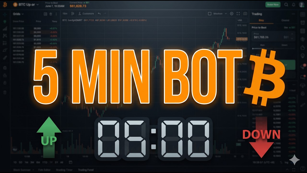 Polymarket Bot That Steals 5% Every 5 Minutes w/ Claude (FULL CODE)