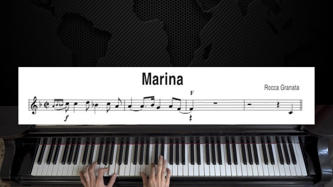 Marina - Rocco Granata | Piano Tutorial