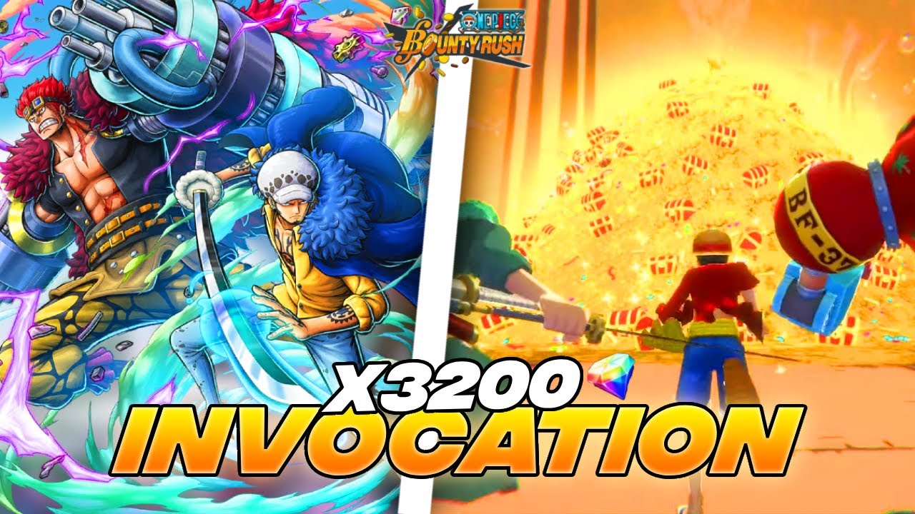 3200 DIAMANTS SUR LE TAG TEAM KID/LAW !! INVOCATION OPBR | One Piece Bounty Rush - OPBR FR