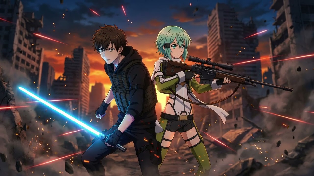 SAO OST (Fan) | ВНЕ ПРИЦЕЛА — Синон и Райдер | «Возвращение Бессмертного»