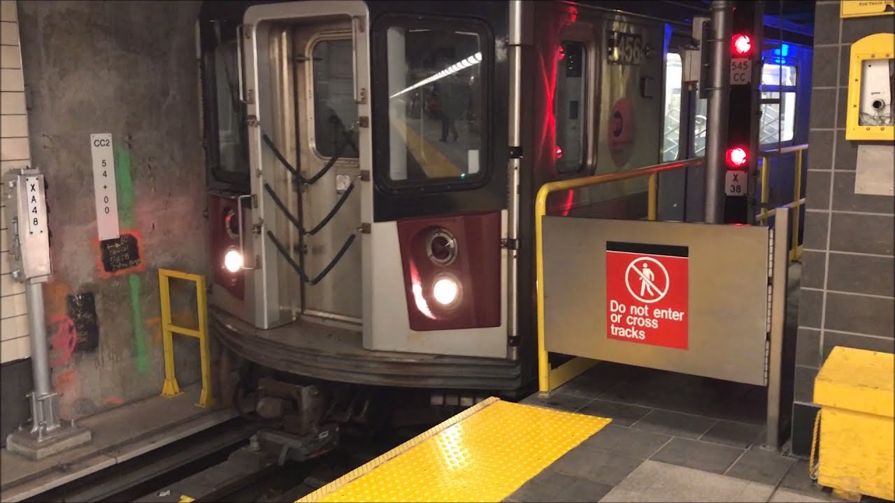 NYC Subway HD 60fps: R188 7 Train Pulls Out of Pocket & Enters Service @ 34th Street - Hudson Yards