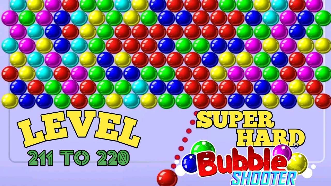 Bubble Shooter Game Level 211To 220 | Bubble Shooter Gameplay | Bubble Shooter