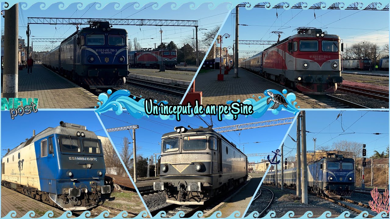 Trenuri în Gara Constanța | 2 ianuarie 2025