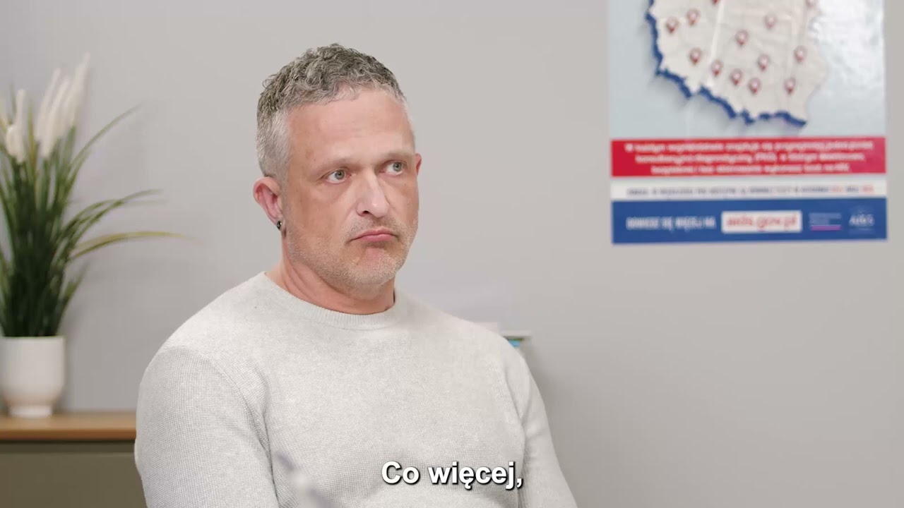 Rozmowa pacjent - lekarz po teście w kierunku HIV,  wynik dodatni.