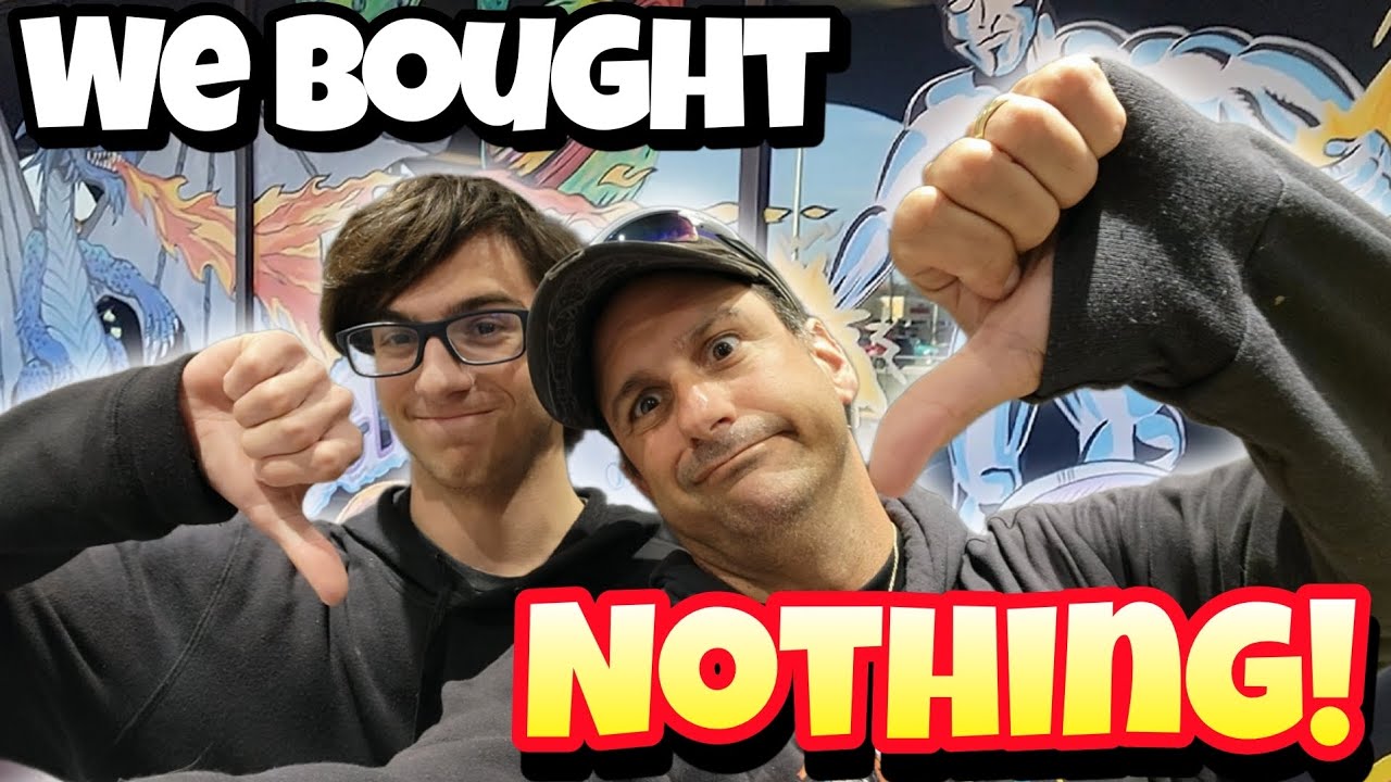 Why My Son and I Bought Absolutely Nothing at This Comic Shop! 😡