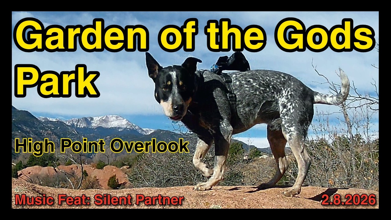Garden of the Gods 🐾 | High Point Overlook Hike | Snow-Capped Pikes Peak